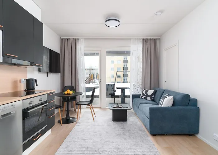 Rahulihomes Centre 1 Bedroom Terrace 100mb Wi-fi 3min Train Station Apartamento Jyväskylä